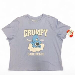 Care Bears Grumpy Bear Light Blue Kids Tee